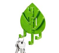 Wall Hooks - Strong Adhesive Damage-Free Leaf Shape, Efficient Organization | Heavy Duty Wall Bracket Without Drill | Biophilic Decorative Storage Space For Coats, Keys, Towels And Bags In The