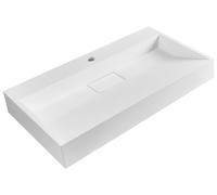 Wall Hung Basin 800 x 460 mm White QUENKO