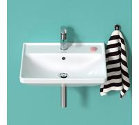Wall Hung Basin Duravit D-Neo, With overflow, 1 hole 550x165mm White