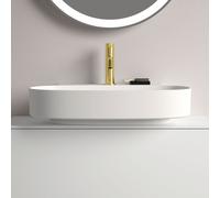 Wall Hung Basin Ideal Standard LINDA-X 1 hole, ground 600x135x500mm White Ideal +
