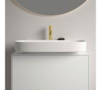 Wall Hung Basin Ideal Standard LINDA-X 1 hole, ground 750x135x500mm White