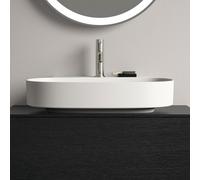 Wall Hung Basin Ideal Standard LINDA-X 1 hole, With overflow 600x135x500mm Silk White