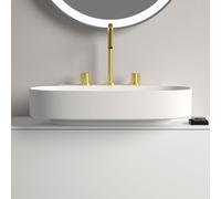 Wall Hung Basin Ideal Standard LINDA-X 3 holes, ground 600x135x500mm White Ideal +