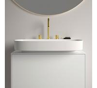 Wall Hung Basin Ideal Standard LINDA-X 3 holes, ground 750x135x500mm White Ideal +