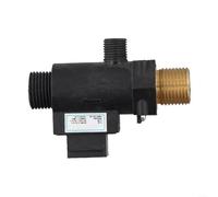 Wall-Hung Boiler Water Flow Sensor Switch, 125-250V Pressure Relief Flow Switch for Heating Systems, Accurate Monitoring Safety Valve, Black 85mm