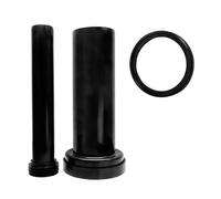 Wall Hung Toilet Pipe Connector Set, 300mm Drainage Pipe/Flushing Pipe/Rubber Seal, WC Frame Toilet Connector Replacement Kit for Fittings WC Waste Pipe Parts for Toilet