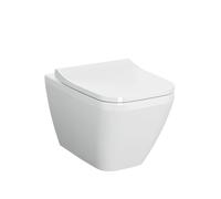 Wall Hung Toilet VitrA Integra Square 365x340x540mm Glossy White