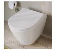 Wall Hung Toilet Vitra Integra without flange with soft-closing toilet seat 7041B003-6253