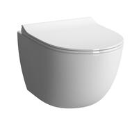 Wall Hung Toilet VitrA Sento 365x330x495mm Glossy White