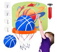 Wall , Indoor Basketball Goal - Illuminated Indoor Basketball Hoop, Small Hoop for | Over the Door Basketball Hoop, Adjustable Bedroom Hoop for Kids