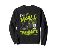 Wall Is My Teammate Padel Game Player Padel Ball Lover Padel Sweatshirt