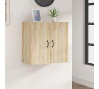 Wall Kitchen Cabinet Home Storage Shelf 2 Door Wooden Floating Cupboard Unit UK