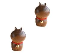 Wall lamp 2pcs Hippo Ornament Chic Hippopotamus Statue Mini Accessories Sculpture Bookshelf Figurine Mini Hippo Figurine Home Desktop Ornament The Office Decor Animal Gnomes Green Sandalwood Bracket