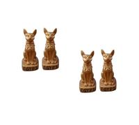 Wall lamp 2sets Egyptian Cat Ornament Cats Cat Ornaments for The Garden Figurine Laughing Cat Figures Statue Cat Cake Toppers Cat Statue Cute Shark Cat Figure Home Decor Golden 2pcs*2 Bracket Light