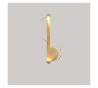 Wall Lamp 6w Led Wall Light Three-Tone Light All Copper Long Rod Wall Lantern Brass Living Room Background Wall Decorative Lighting Wall-Mounted Bedroom Bedside Lamp