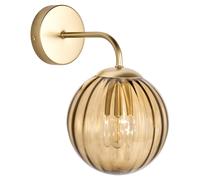 Wall Lamp BOOMI Glass Dark Brown