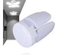 Wall Lamp - Bright Deformable Workshop Lamp | Creative Folding Led Garage Lights | Workshop Ceiling Lighting for Attic, Barn, Workshop Storage Room | High Bay Lamp