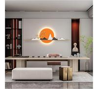 Wall Lamp Chinese Style Wall Lamp Modern Three Colour Dimmable Wall Light Decoration,Chandeliers