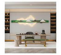 Wall lamp, Chinese Style Wall Lamp Sofa Background Wall Decoration Painting Modern Simple Zen Sunrise Chinese Atmosphere Landscape Ligh,Hanging Lights
