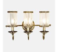 Wall Lamp Copper Indoor Wall Lamp Living Hallway Aisle Wall Lamp Retro Indoor Single Head Double Wall Lamp,Three Heads