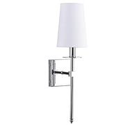 Wall Lamp Creative Linen Fabric Lampshade E27 Base Wall Sconces Suitable for Home Bedroom Living Room Hotel Guest Room