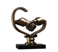 Wall lamp Decorative Ornaments, Sculpture Resin Modern Sculpture Friendship Modern Home Art Decoration Statue Stand Decor Sculpture Home Decoration Sculpture Crafts Office Decoration(A) Bracket Light