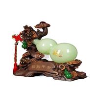Wall lamp Home Ornaments Ruyi Jade Gua Hanging Decoration - Luxury Feng Shui Home Décor for Wealth and Prosperity - Perfect for Living Room, Office, or Shop Entrance Art Decorations Bracket Light
