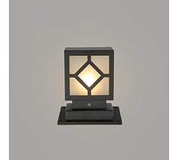 Wall Lamp Household Fence Column Post Lights E27 Stigma Bollard Light Swimming Pool Torch Lights Ip55 Waterproof Black Die-Aluminum Column Lamp Courtyard Landscape Deck