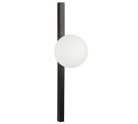 Beliani Wall Lamp Isabella Metal Black, Black