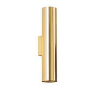 Sollux Lighting Lagos Steel Golden Gloss 2 Lights Modern Wall Light