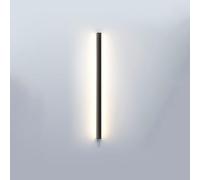 Wall lamp, LED Linear Wall Light, Modern Aluminum Metal Wall Lamp Acrylic Long Strip Sconce, 4000K Soft Light Wall Mounted Lighting Fixtures for Living Room Bedroom Corridor Stairs Study Room(120cm)