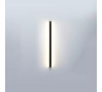 Wall lamp, LED Linear Wall Light, Modern Aluminum Metal Wall Lamp Acrylic Long Strip Sconce, 4000K Soft Light Wall Mounted Lighting Fixtures for Living Room Bedroom Corridor Stairs Study Room(80cm)