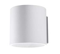 Sollux Lighting Orbis Aluminium White 1 Light Classic Wall Light