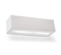 Wall lamp LED Vega SL.0006 SOLLUX Modern Lighting Sconce Paintable Ceramic White E27 1-Light Classic Wall-Mounted lamp for the Living Room and the Hallway