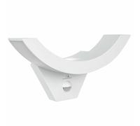 Maclean MCE290 Dekorative LED-Lampe mit Infrarot-Bewegungssensor Wandleuchte Innenlampe Außenbeleuchtung 800lm 10W IP54 Wasserdicht (Weiß), PC, 10 W