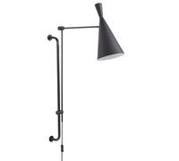 Wall Lamp MARISA Adjustable Metal Black