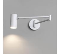 Wall Lamp Matte Black Iron Walls Sconce Modern Long Swing Arm Bedside Reading Light 7W LED Walls Lights Background Walls Decoration Walls Lighting for Living