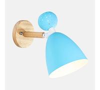Wall Lamp Metal Rotatable Wall Sconce Children's Room Wooden Wall Mount Fixture Study Reading Wall Lights Boys Girls Room Decoration Indoor Wall Lamps 360° Lighting H9.46in ,Indoor Chandelier (Co