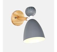 Wall Lamp Metal Rotatable Wall Sconce Children's Room Wooden Wall Mount Fixture Study Reading Wall Lights Boys Girls Room Decoration Indoor Wall Lamps 360° Lighting H9.46in ,Indoor Chandelier (Co