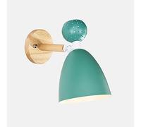 Wall Lamp Metal Rotatable Wall Sconce Children's Room Wooden Wall Mount Fixture Study Reading Wall Lights Boys Girls Room Decoration Indoor Wall Lamps 360° Lighting H9.46in ,Indoor Chandelier (Co