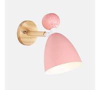 Wall Lamp Metal Rotatable Wall Sconce Children's Room Wooden Wall Mount Fixture Study Reading Wall Lights Boys Girls Room Decoration Indoor Wall Lamps 360° Lighting H9.46in ,Indoor Chandelier (Co