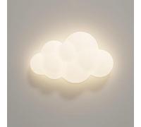 Wall Lamp Modern Home Decoration Dimmable LED Cloud Lights for Bedroom Ceiling 10W Modern Milk White Sconces Hallway Ceiling for Girls Room(Clouds) (One Color Clouds)