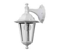 Wall Lamp Motion Sensor Outdoor Patio Light IP43 E27 60W Solid White Metal Glass