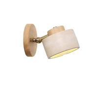 Wall Lamp Natural Stone Adjustable Wall Sconce Marble Mounted Bathroom Light Rustic Farmhouse Lighting for Bedroom Living Room Bedside