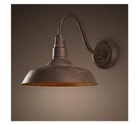 Wall Lamp Retro Swan Neck Wall Light Outdoor Waterproof Wall Hanging Lamp Barn Loft Industrial Lighting Fixture Waterproof Sconce Porch Lights Wall Mount Exterior Wall Lantern ( Size : Retro rust )