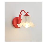 Wall Lamp - Romantic French Design, Eye Protection Decorative Light for Bedroom, Lily of The Valley Flower Style