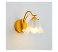 Wall Lamp - Romantic French Design, Eye Protection Decorative Light for Bedroom, Lily of The Valley Flower Style