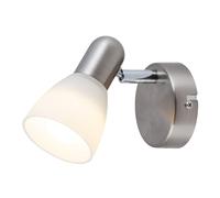 Wall Lamp Sconce Adjustable Direction E14 Classic max. 40W Steel Glass Sturdy HQ