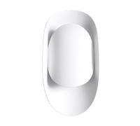 Sollux Lighting Tear Steel White 1 Light Classic Wall Light