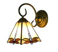 Wall lamp Wall Lamps in The Shape of A Baroque Dragonfly Wall Lamps in Colorful Coloring Walls from The Mediterranean Vintage for Bedroom Living Room Corridor Wall Light